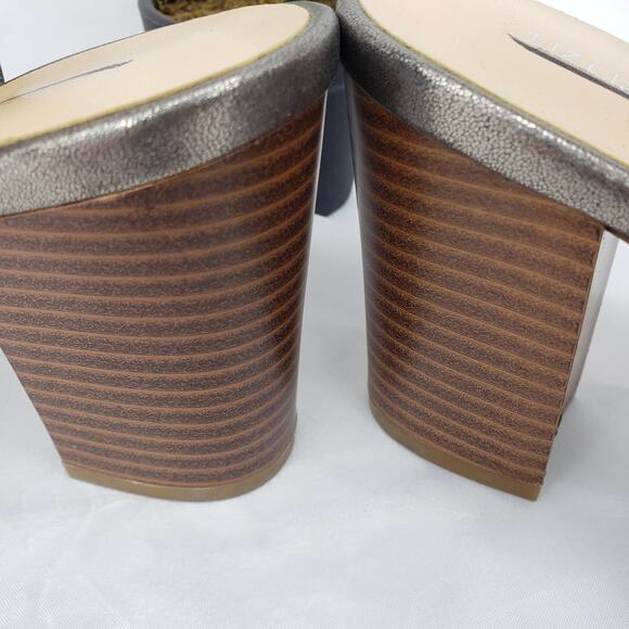 Liz Claiborne Gemma‎ Heel Sandals Sz 8.5M - Picture 7 of 7